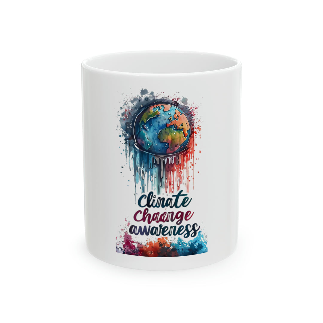 Climate Change Ceramic Mug, 11oz