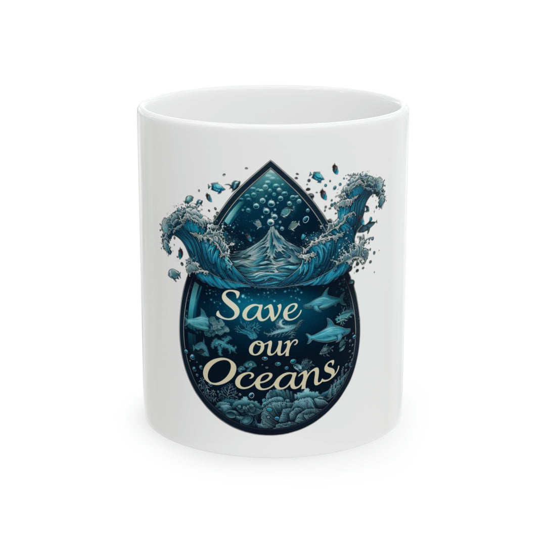 Oceans Ceramic Mug, 11oz